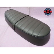 Motorcycle Seat Brown Corrugated For YAMAHA YB100 // Double Complete "Brown"