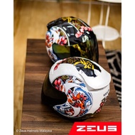 ZEUS-609 KOI V2 Black/Pearl White