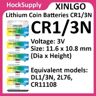 XINLGO CR1/3N 2L76 CR11108 3V Lithium Battery