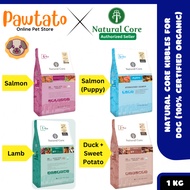 Natural Core Dog Food 1KG - Natural Core Sensitive Salmon,Natural Core Lamb,Natural Core Puppy