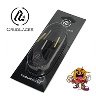 Black round shoelaces Polyester - Black round shoelaces - Aglets Metal Iron Crudlaces