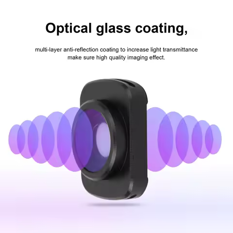 Portable Wide Angle Camera Lens Magnetic Anamorphic Lens for DJI OSMO Pocket1 / Pocket2 Accessories 