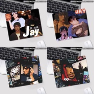 歌手Jay周杰伦周边鼠标垫办公写字桌垫键盘游戏鼠标垫创意卡通女Singer Jay Chou Surrounding Mouse Pad Office20240320