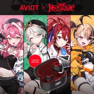 [PO - Limited] AVIOT x hololive Justice TE-V1R-HE4 Wireless Earphone feat Raora, Cecilia, Elizabeth,