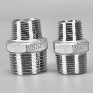 All 304 Stainless Steel 4 Points Hexagon Standing Cloth Joints, 1/2 Points 6 Points Double Male Join