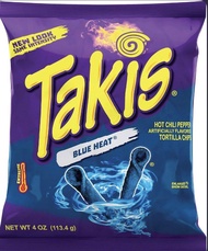 Takis Hot Chili Pepper Tortilla Chips - Blue Heat & Fuego