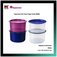 Tupperware One Touch Topper Small (1) Food Container 950ML