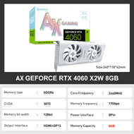 ZXDSW 2023 AX Gaming New Graphic Card GDDR6 rtx 4060 Ti 8G Gaming Nvidia GPU Video Cards 8Pin 128 Bi