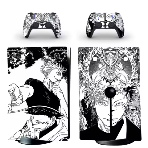 Jujutsu Kaisen Gojo PS5 Digital Skin Sticker Protector Decal Cover for Console Controller PS5 Digita