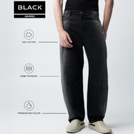 UPRISE 13oz Black Barrel Jeans