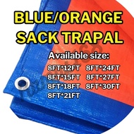 Blue Orange Sack Trapal Waterproof | Blue Orange Sack | Waterproof Sack Trapal Sakolin Sack