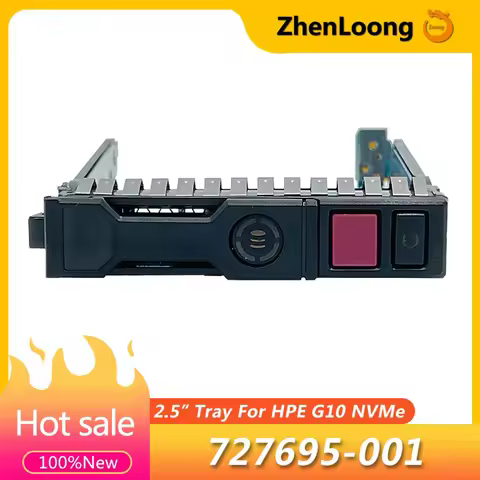 NEW 727695-001 2.5-inch NVMe SSD Hard Disk Drive Caddy for HPE ProLiant DL380 DL388 Gen10 G10 Server