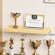 全城熱賣 - 榮譽牆展示架 壁掛隔板層板架子 放獎盃企業證書獎牌牆上陳列置物架