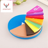 Circular Fractions Counting Kids Early Educational Math Toys Math Operation Learning Teaching Toys