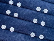 30分鑽石八心八箭pt900鑽石耳環 全新 生日禮物 情人節 女朋友 聖誕節 母親節