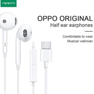 Compatible for OPPO MH135 Headset Wired Type-C Interface Earphone Microphone Volume Control R15 R17 K3 R11Plus