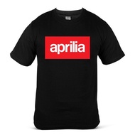 T Shirt Short Sleeve Printed Aprilia Italy Extreme Racing Team Performance RSV4 Riding Motorbike Spe