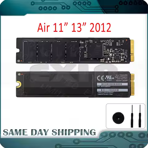 Mid 2012 for Macbook Air 11" A1465 13" A1466 SSD Solid State Drive 64GB 128GB 256GB 512GB MD231 MD23