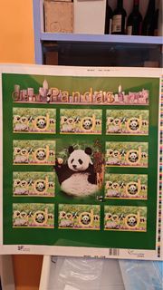1999年 香港郵政署 大熊貓珍藏紀念郵票