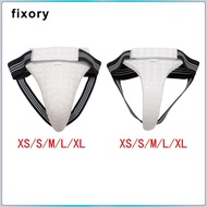 fixory Taekwondo Groin Guard Groin Guard Kung Fu Adjustable Abdominal Guard for Muay