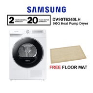 SAMSUNG 9KG Laundry Dryer Heat Pump DV90T6240LH / DV90T8240SX / 17KG DV17B9750CV / DV90F17CDSFQ (FRE