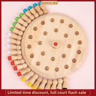readystock Montessori Wooden Memory Chess 3D Puzzle Memory Match Stick Chess Game