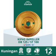 San Ei Fan Impeller DB 125 / ST 100 San Ei Brass Impeller Fan/