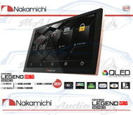 Head Unit Android Nakamichi Legend Series NA3102i 9 / 10 inch Voice Command
