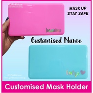 Customised Name Mask Holder / Mask Case / Face Mask Storage Box / Face Mask Casing / Christmas Gift