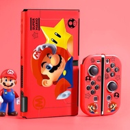 Mario Case Nintendo Switch OLED Cover Game Accessories JoyCon Console Silicone Protector