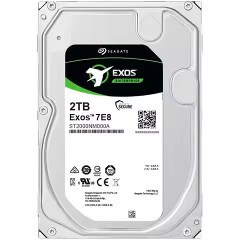 For SEAGATE EXOS SATA 6GB/s 7200RPM 256MB 18TB 16TB 14TB 10TB 8TB 6TB 4TB 2TB 3.5" SATA 3 NAS Hard D