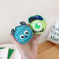 3D Cartoon Monsters University  AirPods 1/2/3  Case AirPods Pro Case Bluetooth Headset Anti-fall Sil