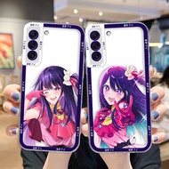 Anime Girls Hoshino Ai Cover Clear Angel Eyes Phone Case For OPPO RENO 10 8 8Z 8T 7 7Z 6 6Z 5G 5 5F 4 2 FIND X3 LITE Fransparent Soft Silicone Case