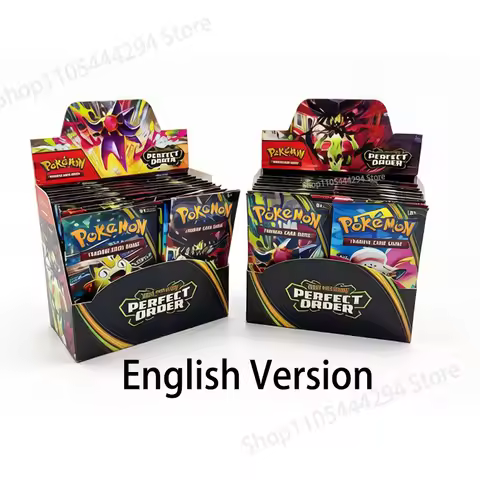 MEGA EVOLUTION Perfect Order 360Pcs Pokemon Scarlet Violet Prismatic Evolutions English Booster Batt