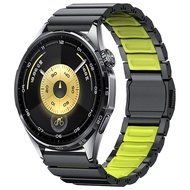Huawei Watch Ultimate 2 5 4 3 Pro GT Runner 2 钛合金 硅胶 表带 22mm 高级感 磁吸扣