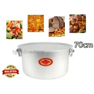 BIG Pot Degchi Pot Double Handle EAGLE Brand [70cm] | Periuk Kenduri | Periuk Besar | Catering Pot
