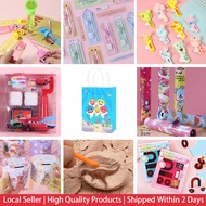 GU [SG stock] Kids Goodie Bag Gifts Toy Birthday Party Game Children Day Gift Goodies Bags Pop It Play Doh dino egg guka
