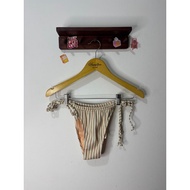 BERSHKA STRIPED BIKINI BOTTOM