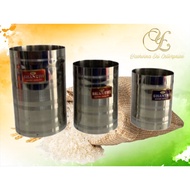 Silver Conventional Rice Grains Measuring Pot / Kubera Padi / Nira Para / Naali Ulakku / Rice Measur