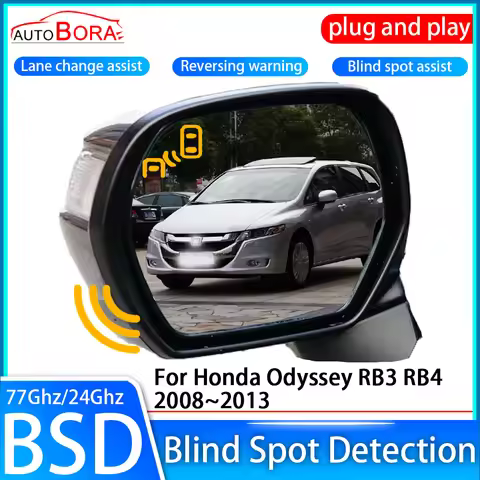 ZhuCamX Car Blind Spot Detection System BSD BSA BSM Sensor Drive Rear Mirror Monitoring for Honda Od