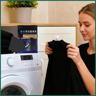 Black Clothes Dye 50 Pieces Gentle Long Lasting Restorer Gentle Dye Catchers for Laundry for T-Shirt