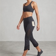 Athleta Sports Leggings with Stretch Mesh Wide Waist