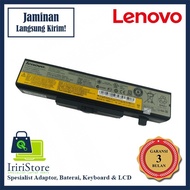 BATERAI LAPTOP LENOVO G480 HITAM ORI