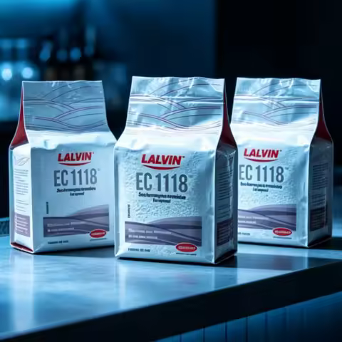 Aluminum Bag Sealed 50g LALVIN EC-1118 Yeast, Authentic Natural Strain Originated from France Champa