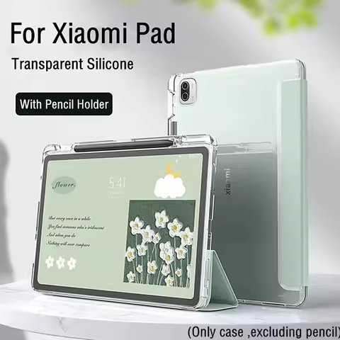 For Xiaomi Pad 5 6 Pro Case MI Pad 5 Pro 6 Pro Redmi Pad 10.61 Cover with Pencil Holder Funda Tablet
