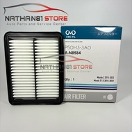 Engine air filter - Mazda 2, Mazda 3 (1.5). (Product code: P501133A0 )