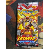 Kad Boboiboy Galaxy Card Pek Techno Breaker sr MechaGentar