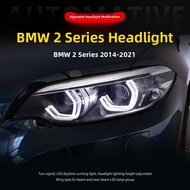 BONINGYU | 14-21 BMW 2 Series Compatible Headlight Assembly
