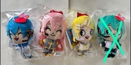 日版 Hatsune Miku x Kuppy Ramune Kakudai Kagamine Rin Megurine Luka KAITO Plush 初音未來 x 懷舊汽水糖 初音努努 鏡音鈴 