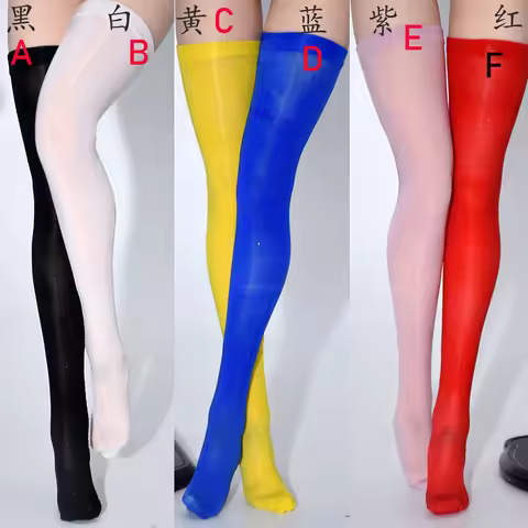 New 1/6 Scale female clothes accessories stockings fit TBLeague PH JIAOU action figures